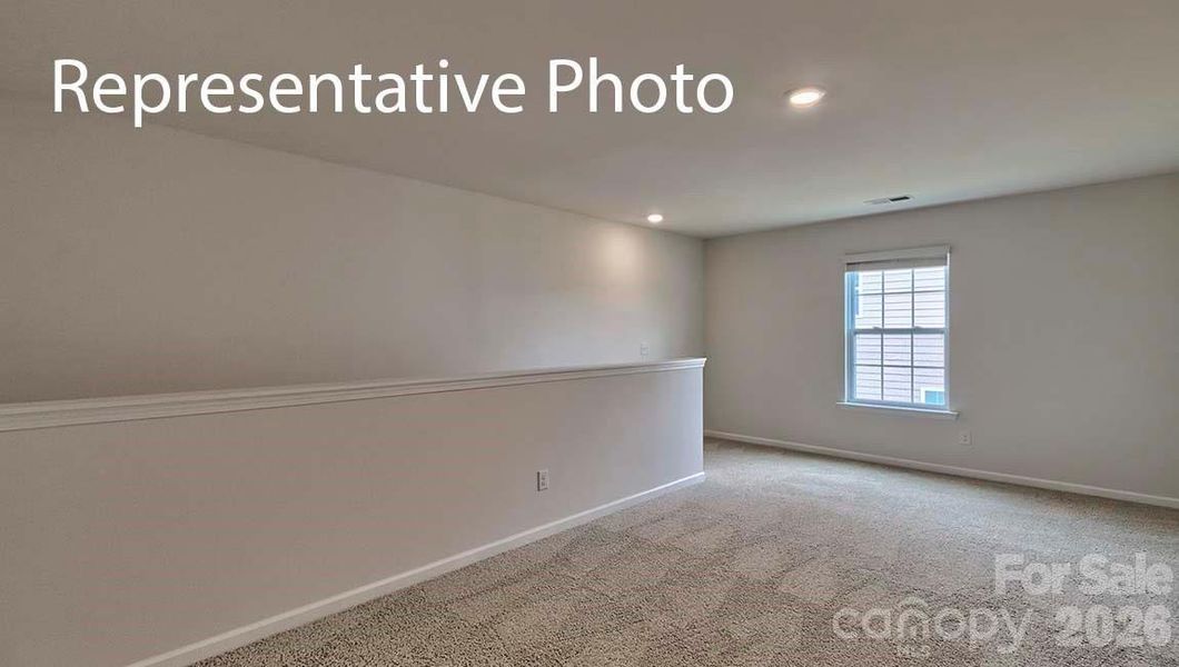 Spacious, unfurnished interior of a new home in Secrest Commons, Monroe (Image 7).