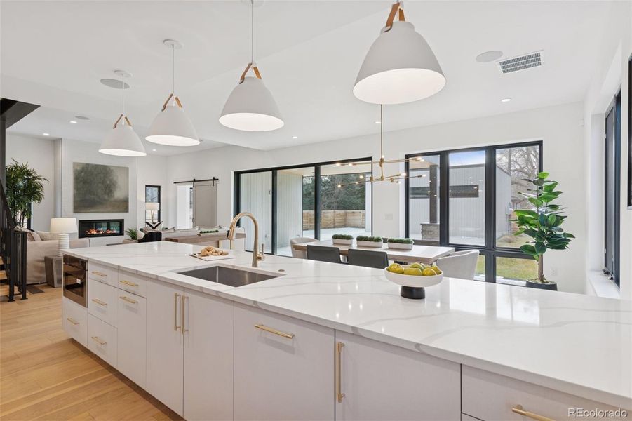 Furnished interior view inside a new home in , Boulder (Image 9).