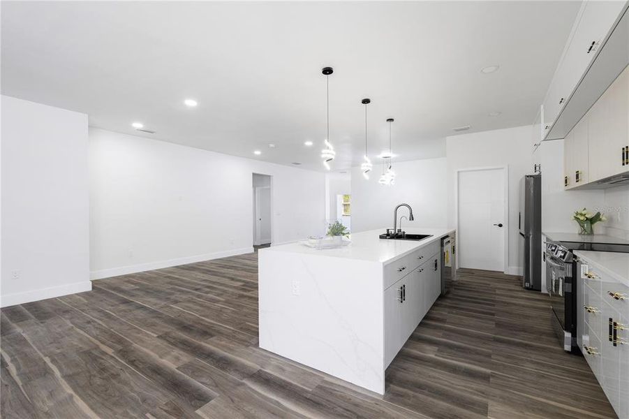 Furnished interior view inside a new home in , Tampa (Image 11).