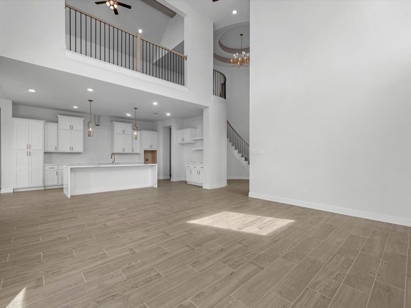 Spacious, unfurnished interior of a new home in Austin Point, Richmond (Image 19). Spacious, unfurnished interior of a new home in Austin Point, Richmond (Image 19).