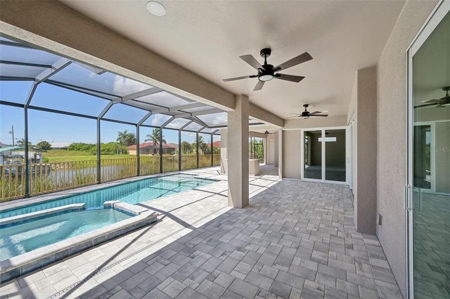 Exterior details and patio area of a home in , Port Charlotte (Image 36). Exterior details and patio area of a home in , Port Charlotte (Image 36).