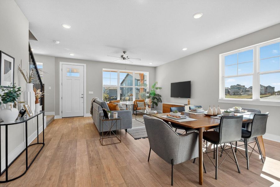Representative photos shown are from a home with the same floor plan. Photos are intended to illustrate the layout and potential finishes; actual home may differ.