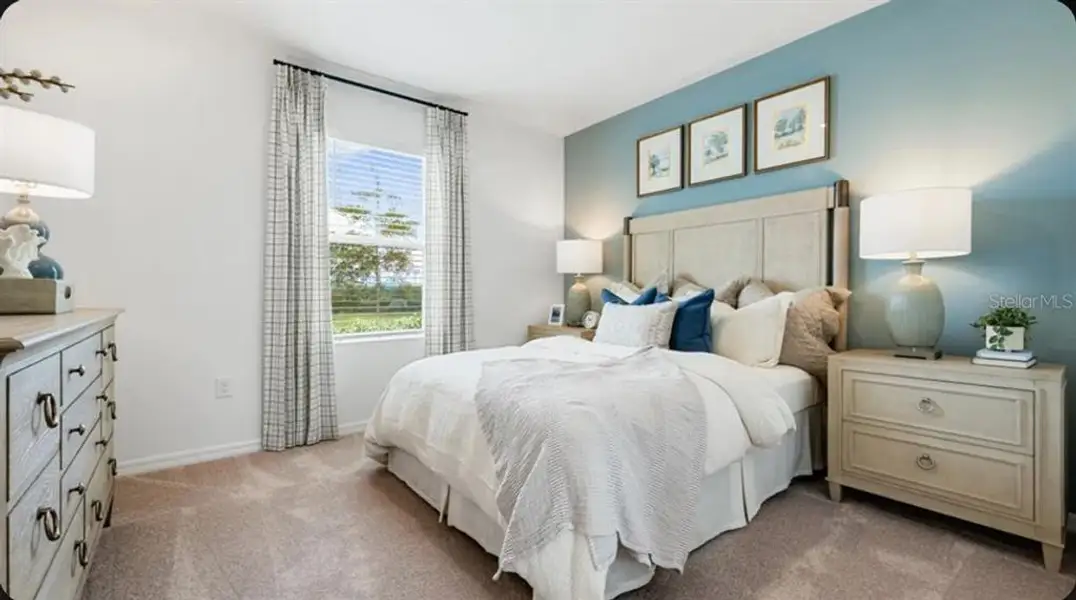 Furnished interior view inside a new home in Waterstone, Groveland (Image 3).
