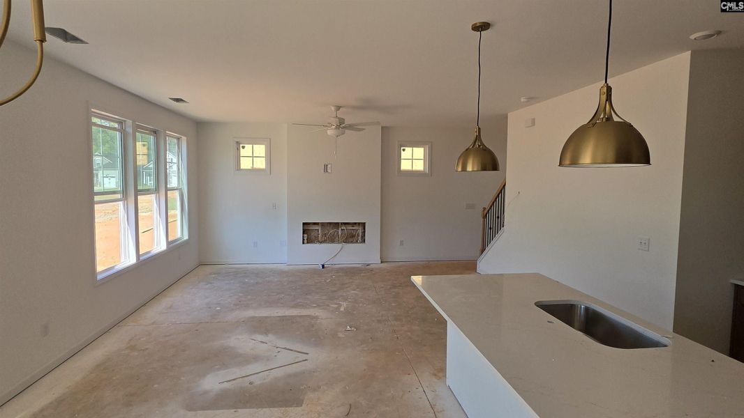 In-progress construction of a new home in Bickley Station, Irmo, SC (Image 13).