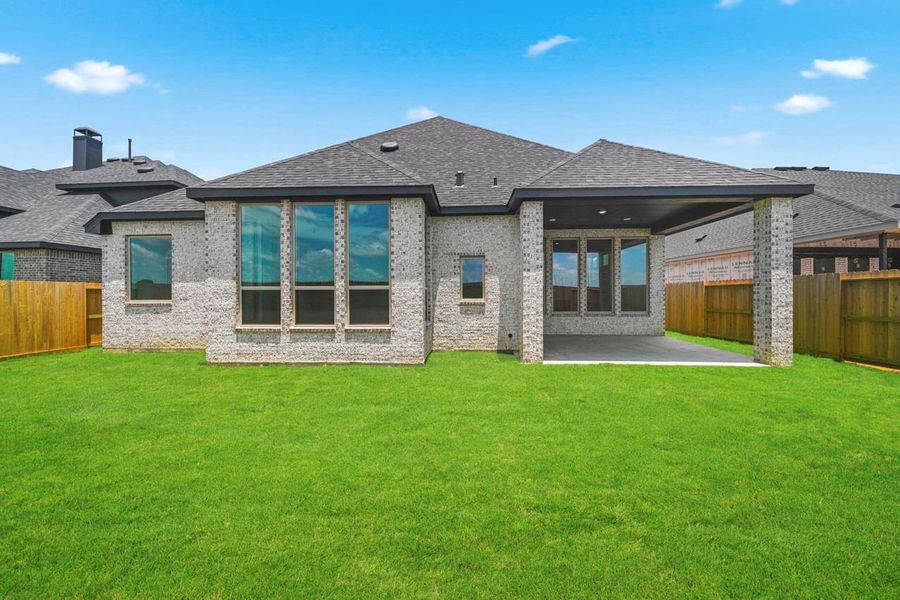 Exterior details and patio area of a home in Cross Creek West, Fulshear (Image 17). Exterior details and patio area of a home in Cross Creek West, Fulshear (Image 17).