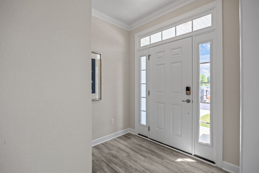 Spacious, unfurnished interior of a new home in Neill's Pointe, Angier (Image 22).