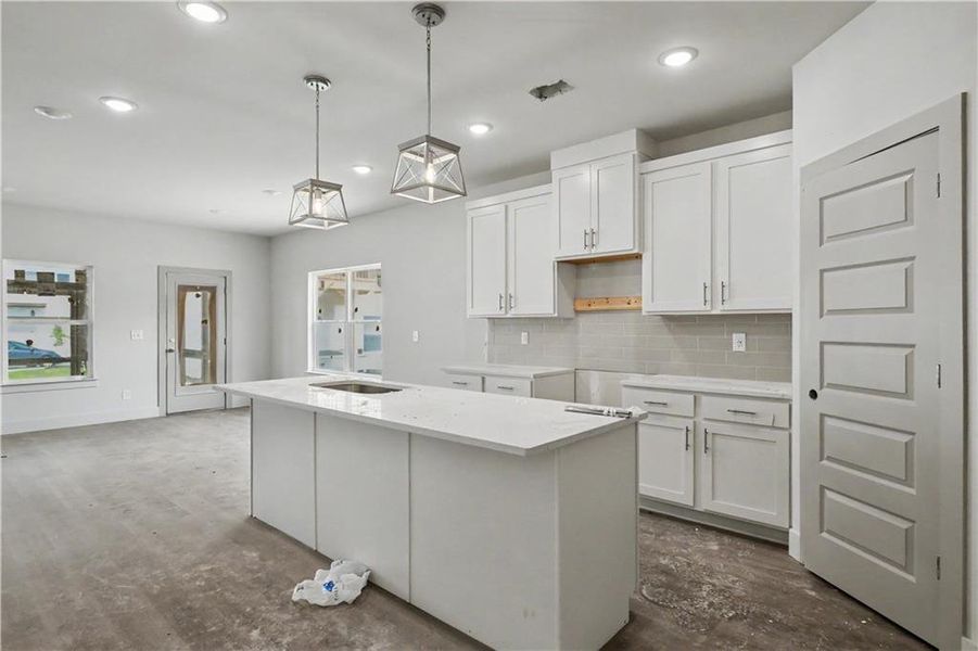 Furnished interior view inside a new home in , Norcross (Image 6).