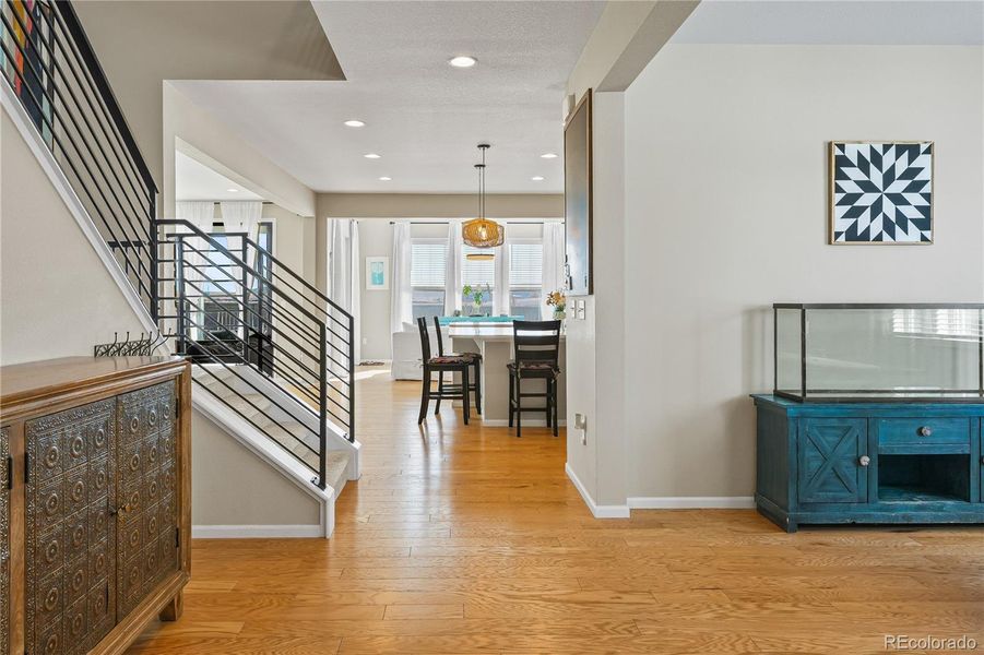 Foyer: Bright, welcoming entrance.