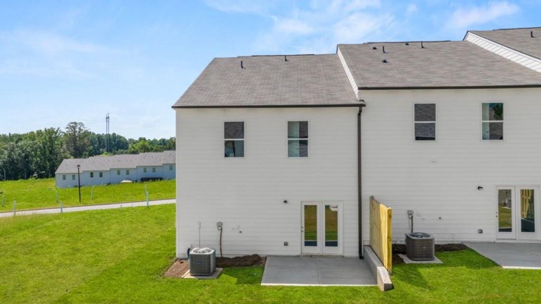 Exterior details and patio area of a home in Rolling Meadows, Jasper (Image 3).
