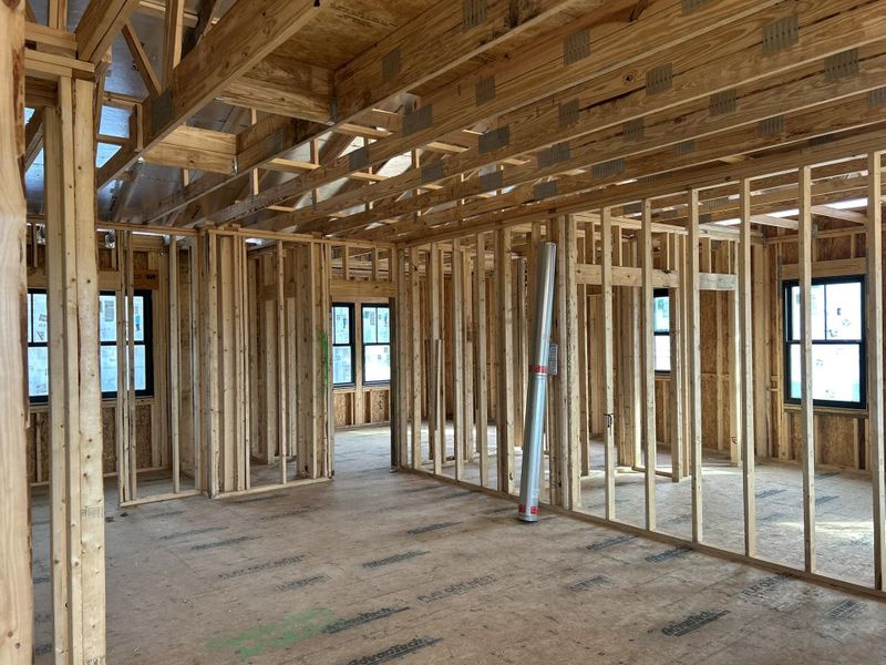 In-progress construction of a new home in , Awendaw, SC (Image 24).