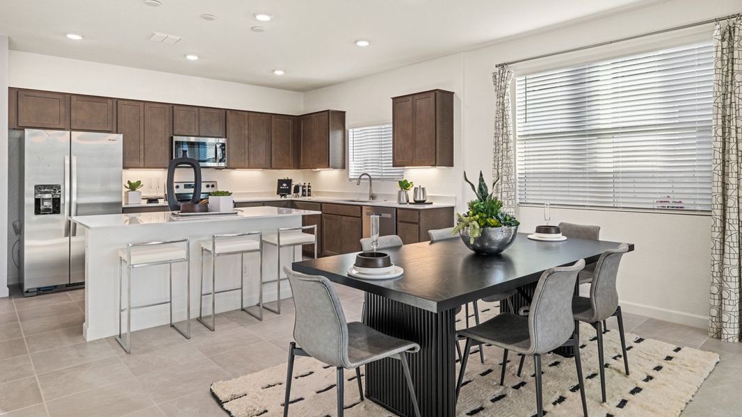 Furnished interior view inside a new home in Zanjero Pass, Waddell (Image 11).