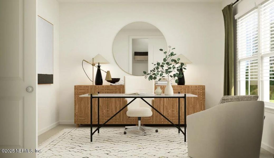 Furnished interior view inside a new home in Russell Retreat, Green Cove Springs (Image 4).