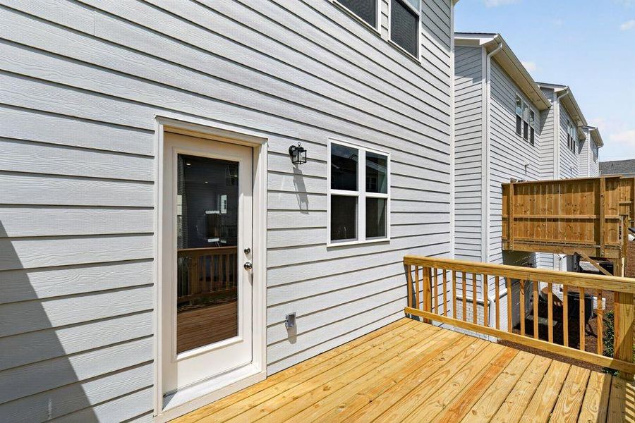 Exterior details and patio area of a home in Somerset at Veterans Memorial, Mableton (Image 19).