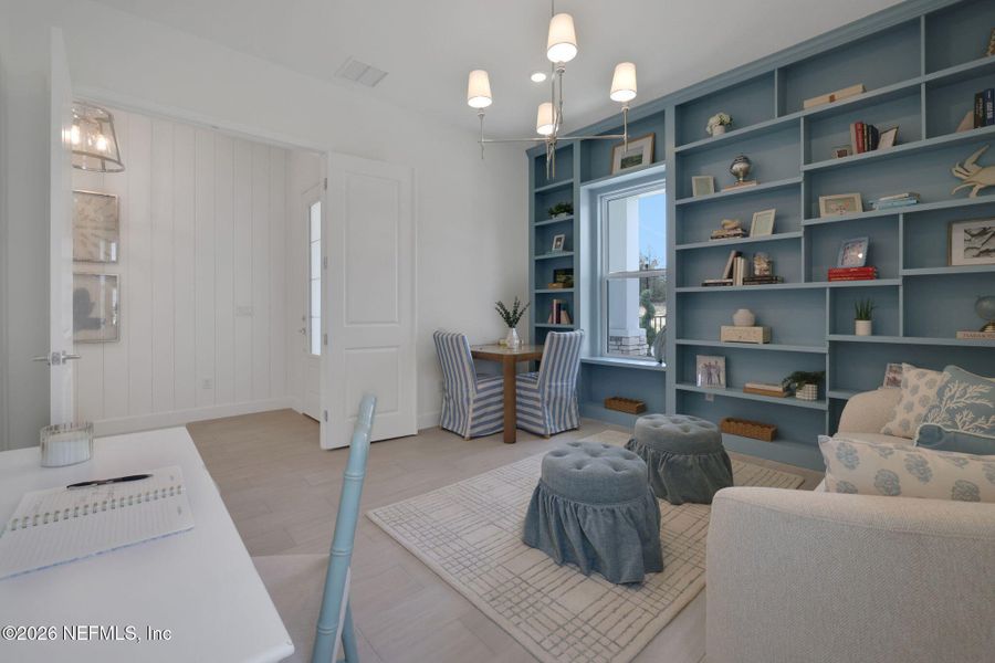 Furnished interior view inside a new home in , Flagler Beach (Image 8).