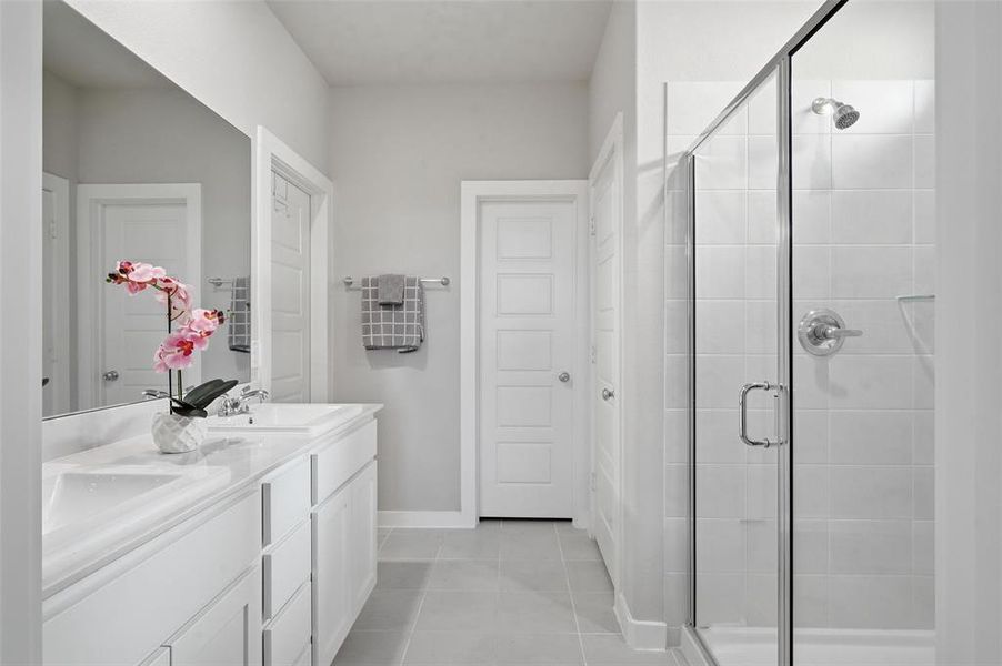 Furnished interior view inside a new home in Ventana, Fort Worth (Image 20). Furnished interior view inside a new home in Ventana, Fort Worth (Image 20).