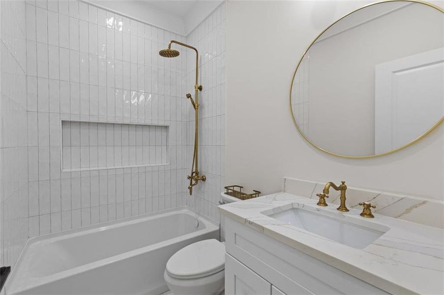 Furnished interior view inside a new home in , Winder (Image 43).