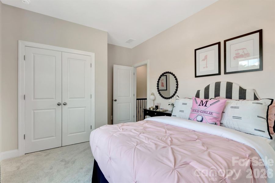 Secondary bedroom with private bathroom