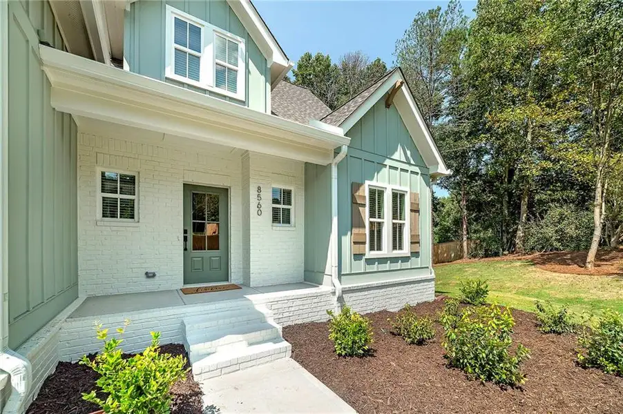 Exterior details and patio area of a home in , Gainesville (Image 3).