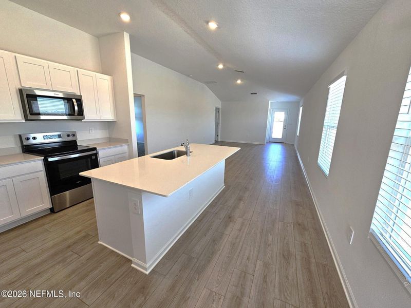 Furnished interior view inside a new home in Rookery, Green Cove Springs (Image 11).