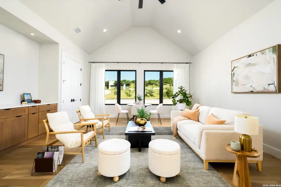 Furnished interior view inside a new home in , San Antonio (Image 59).