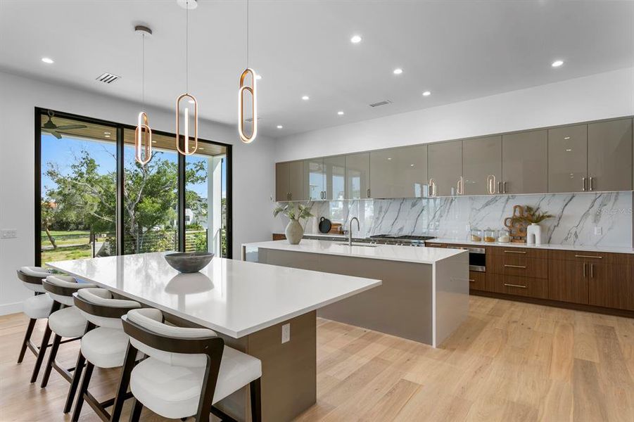 Furnished interior view inside a new home in , Tampa (Image 40).