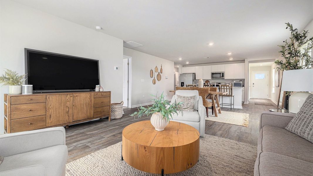 Furnished interior view inside a new home in Jordanville Farms, Galivants Ferry (Image 9).
