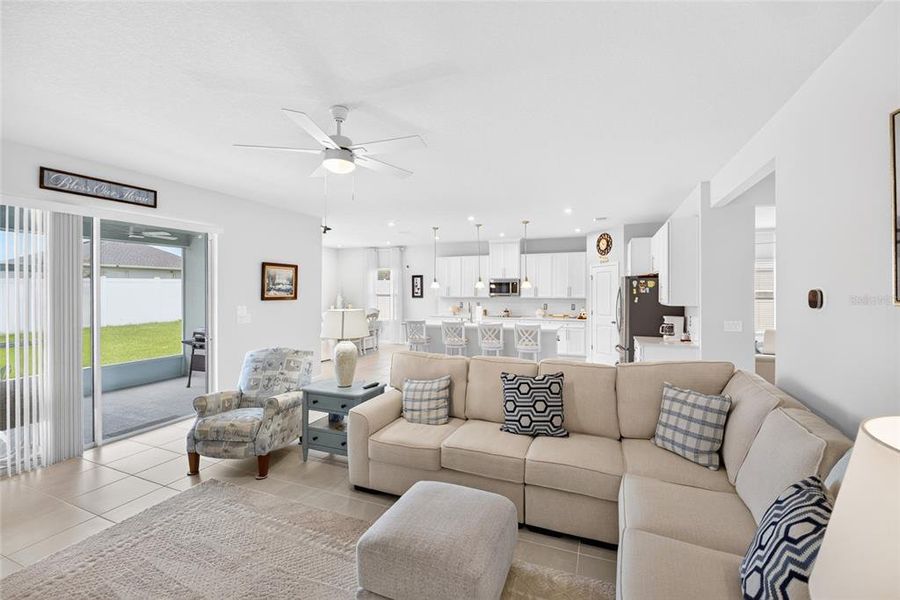 Furnished interior view inside a new home in , Ocala (Image 10).