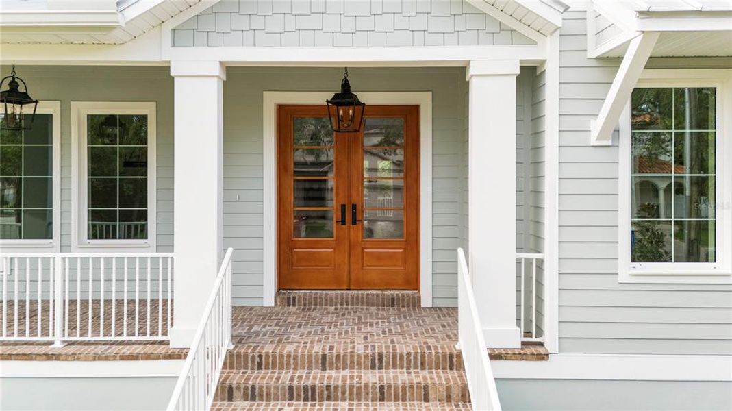 Front exterior of a new home in , Tampa, FL, highlighting curb appeal (Image 29). Front exterior of a new home in , Tampa, FL, highlighting curb appeal (Image 29).