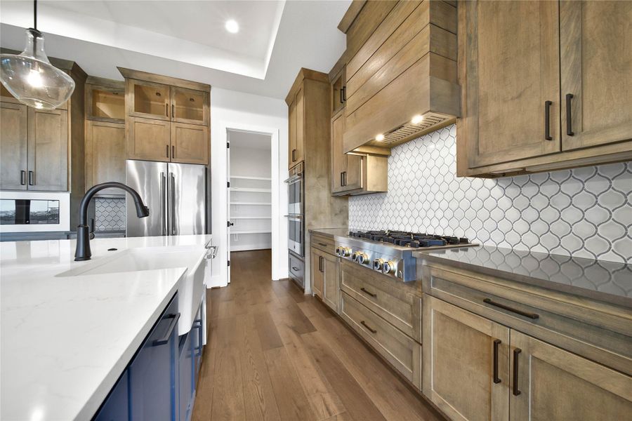 Furnished interior view inside a new home in High Meadow Estates, New Waverly (Image 12).