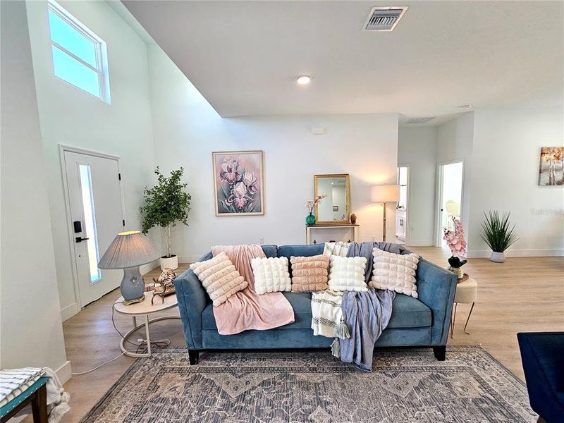 Furnished interior view inside a new home in , Ocala (Image 7).