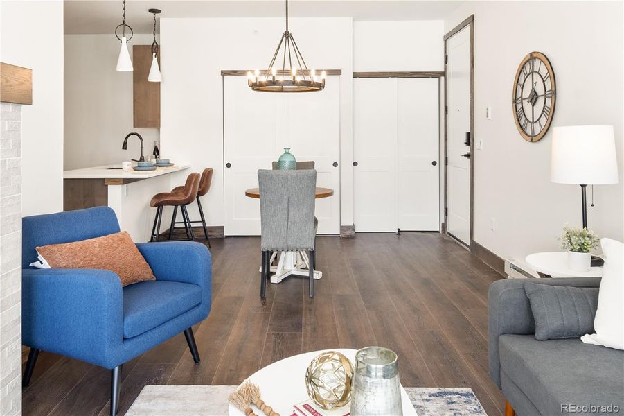 Furnished interior view inside a new home in , Fraser (Image 16). Furnished interior view inside a new home in , Fraser (Image 16).