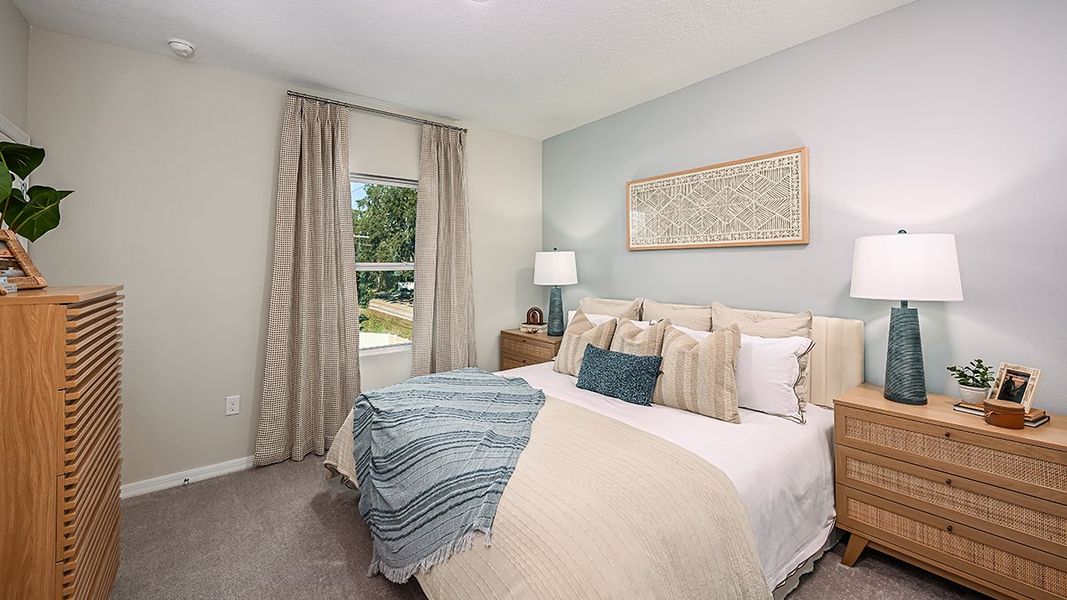 Furnished interior view inside a new home in Sabal Terrace, Jacksonville (Image 6).