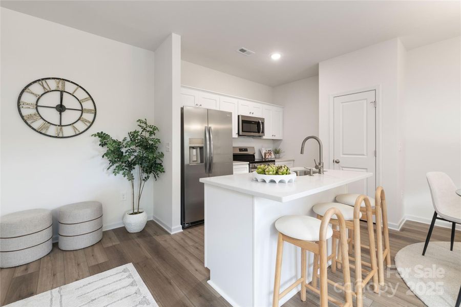 Furnished interior view inside a new home in , Mooresville (Image 17).