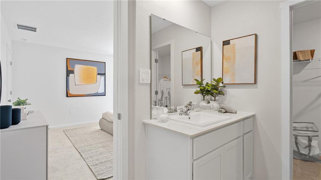 Furnished interior view inside a new home in , Kissimmee (Image 15).