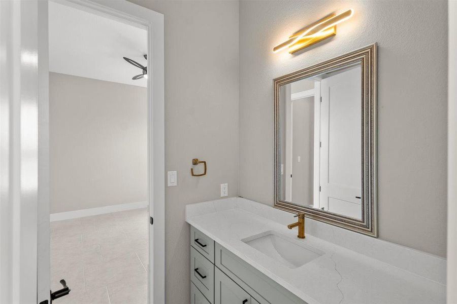 With Large Walk-in Closet