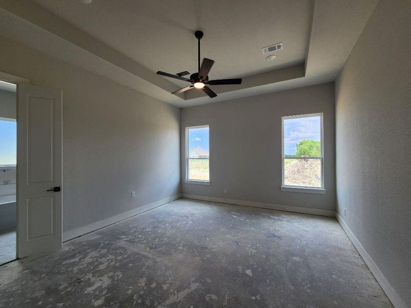 In-progress construction of a new home in Rocky Top, Krum, TX (Image 14).