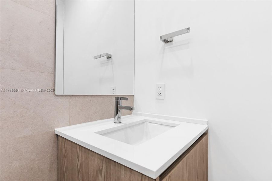 Furnished interior view inside a new home in , Miami (Image 11).