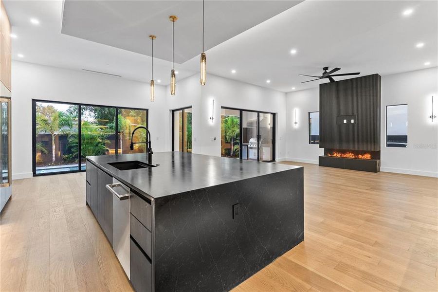 Furnished interior view inside a new home in , Tampa (Image 6).