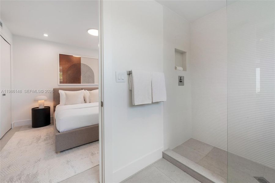 Furnished interior view inside a new home in , Miami (Image 11). Furnished interior view inside a new home in , Miami (Image 11).