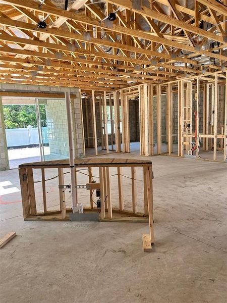 In-progress construction of a new home in Cascades at Southern Hills, Brooksville, FL (Image 44).