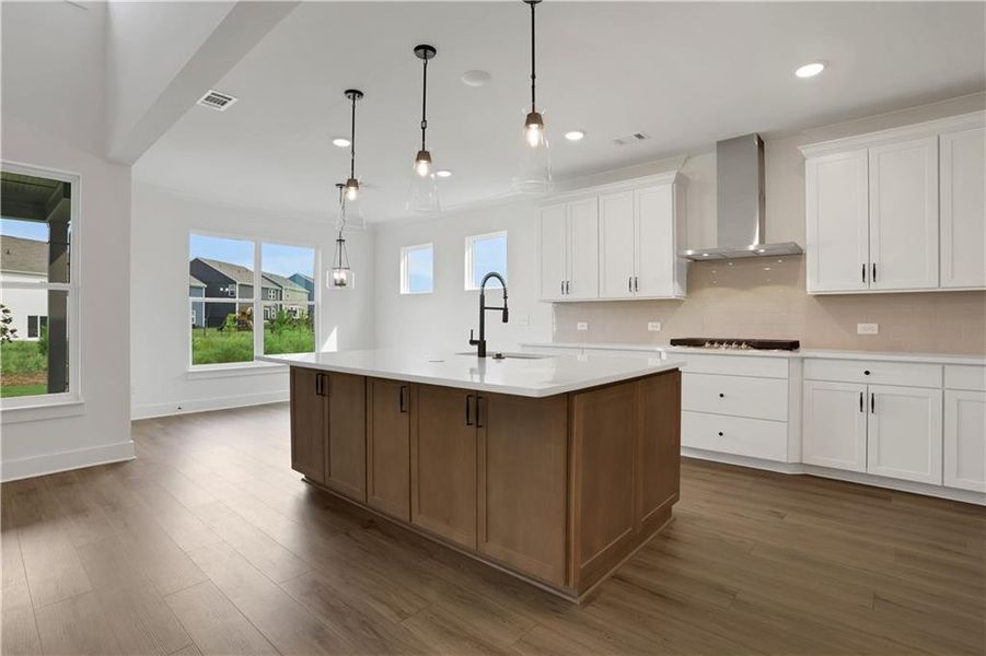 Furnished interior view inside a new home in Twin Lakes, Hoschton (Image 18).