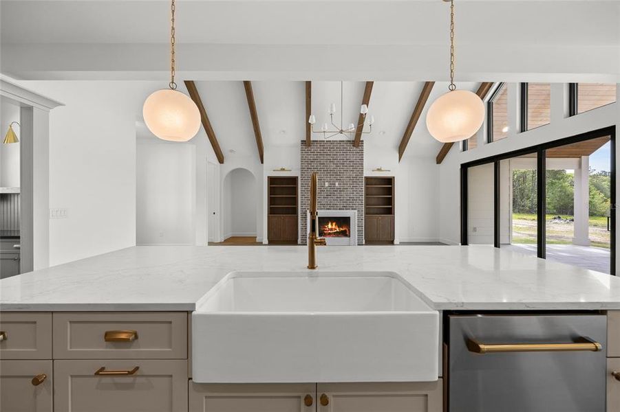 Furnished interior view inside a new home in , Lake City (Image 29).