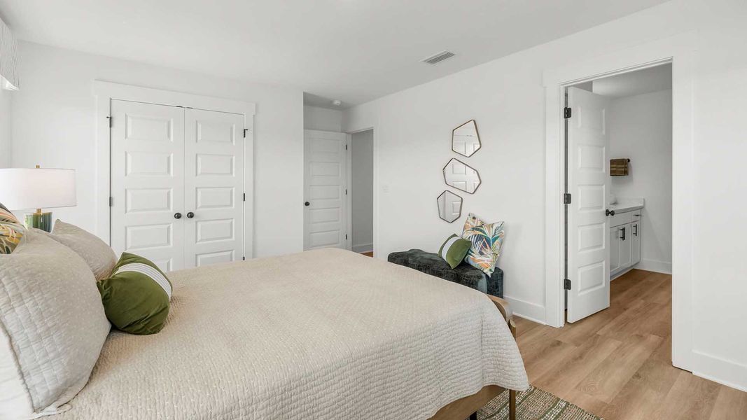 Representative furnished interior of a home built from the Alabaster by D.R. Horton in Colonial East, Panama City Beach (Image 27). Representative furnished interior of a home built from the Alabaster by D.R. Horton in Colonial East, Panama City Beach (Image 27).