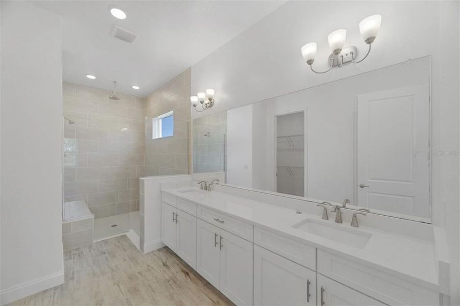 Furnished interior view inside a new home in Tamarack at Two Rivers, Zephyrhills (Image 14).
