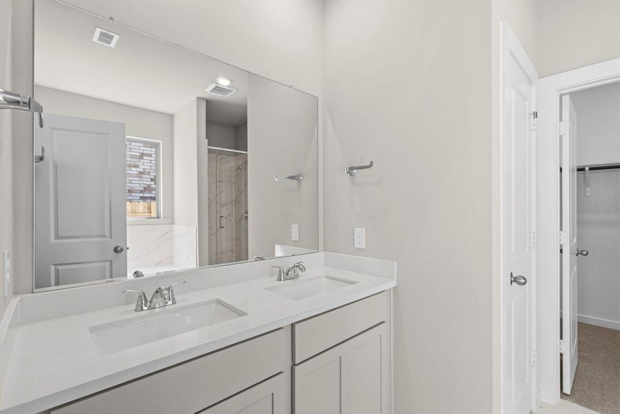 Furnished interior view inside a new home in Windrose Green, Angleton (Image 13).