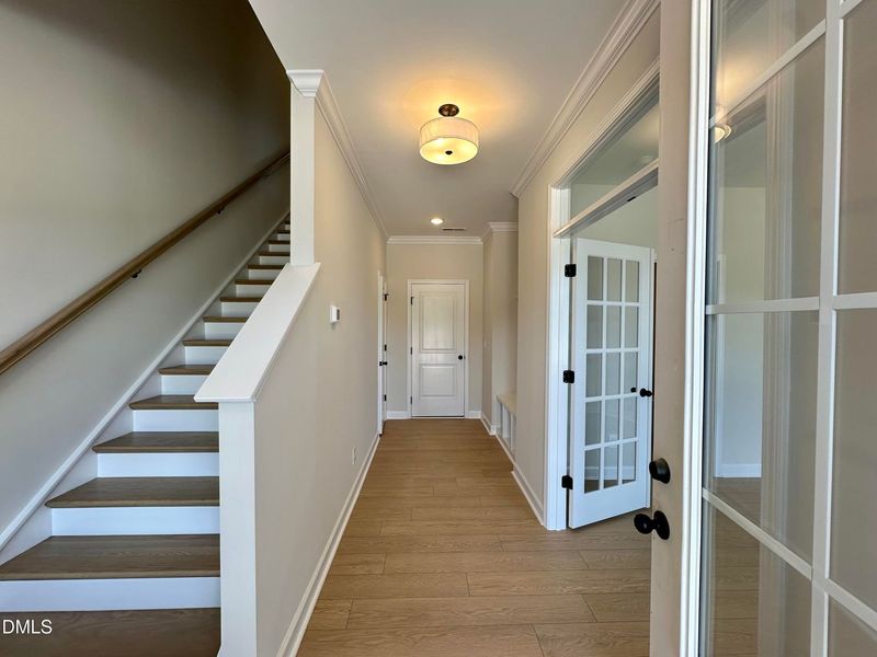 Spacious, unfurnished interior of a new home in Forestville Yard Townhomes, Knightdale (Image 6).