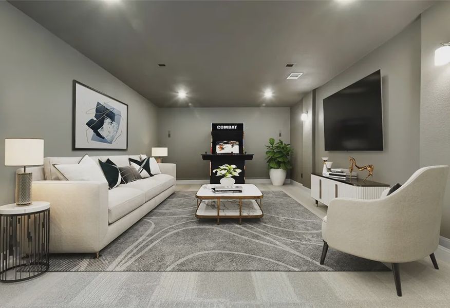 Plan 6030 media room - staged - 19 of 23 Plan 6030 media room - staged - 19 of 23