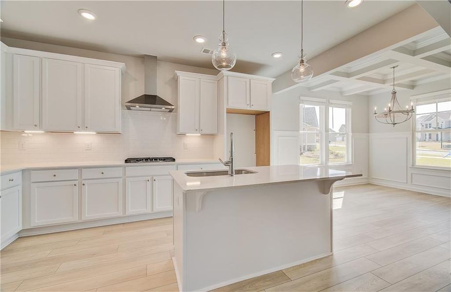 Furnished interior view inside a new home in Copperfield, Locust Grove (Image 6).