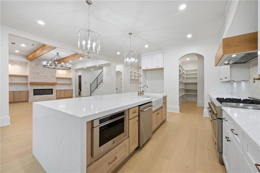 Furnished interior view inside a new home in , Dacula (Image 18).