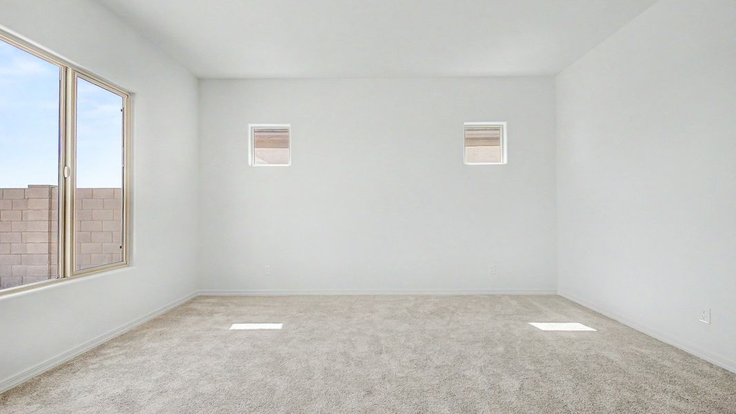 Representative furnished interior of a home built from the Montoro by DRB Homes in Windrose, Waddell (Image 11).
